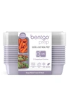Bentgo Prep 3-compartment Meal Prep Containers In Lilac
