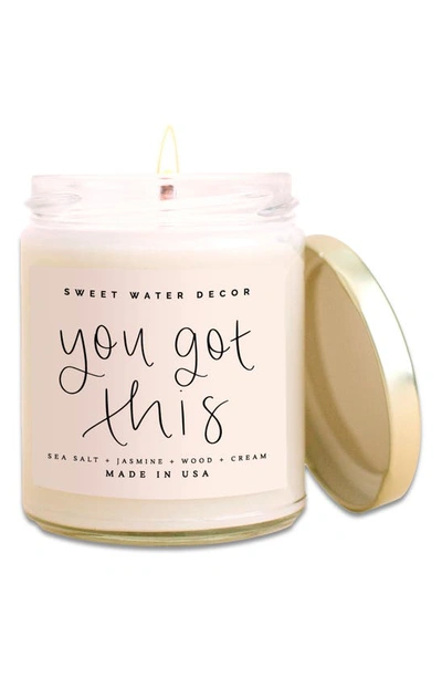 Sweet Water Decor You Got This Scented Candle In Pink