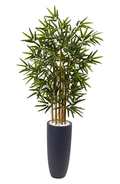 Nearly Natural 4-foot Bamboo Tree In Green