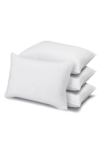 Ella Jayne Home Cotton Blend Superior Down-like Soft Stomach Sleeper Pillow In White