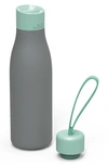 Berghoff Leo To Go Thermal/insulated Flask With 2 Lids Pink In Grey