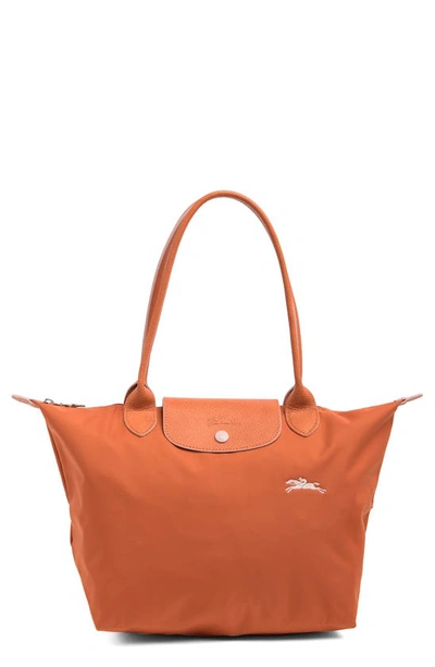 Longchamp Le Pliage Club Tote In Rust