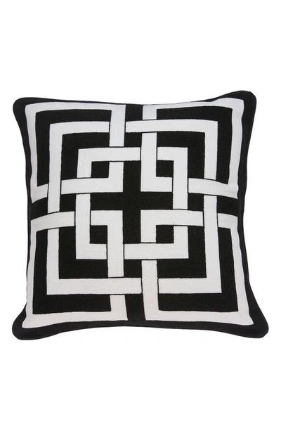 Parkland Collection Abali Decorative Accent Pillow In Black