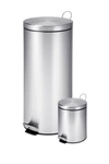 HONEY-CAN-DO 30L & 3L STAINLESS STEEL STEP CAN COMBO