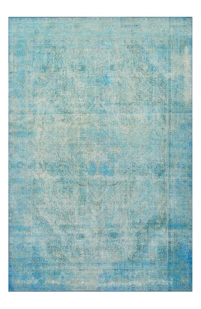 Loloi Loren Rug In Aqua