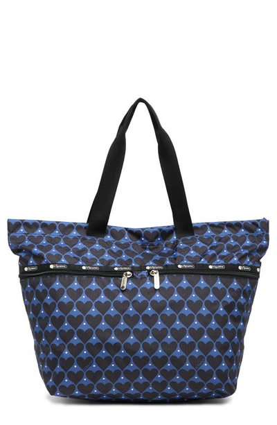 Lesportsac Carlin Zip Top Tote Bag In House Of Hearts