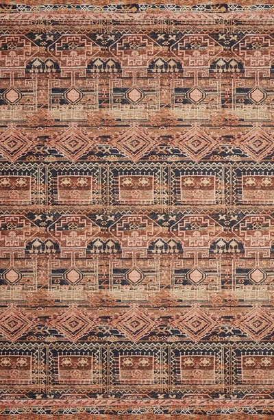 Loloi Ii Layla Rug In Mocha / Blush