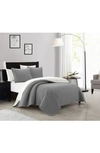 Chic St. Paul Contemporary Quilt Set In Grey