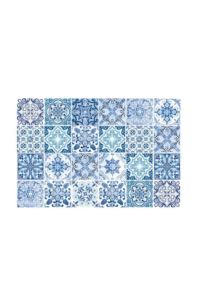 Walplus Blue Turkish Mediterranean Wall Tiles