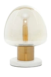 Ginger Birch Studio Vintage Style Plasma Lamp In Gold