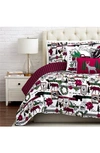 Southshore Fine Linens Holiday Merry Town Comforter Set In Merry Town Christmas