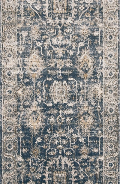 Loloi Ii Teagan Accent Rug In Denim / Pebble