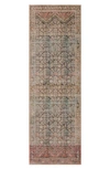 Loloi Loren Collection Rug In Charcoal / Multi