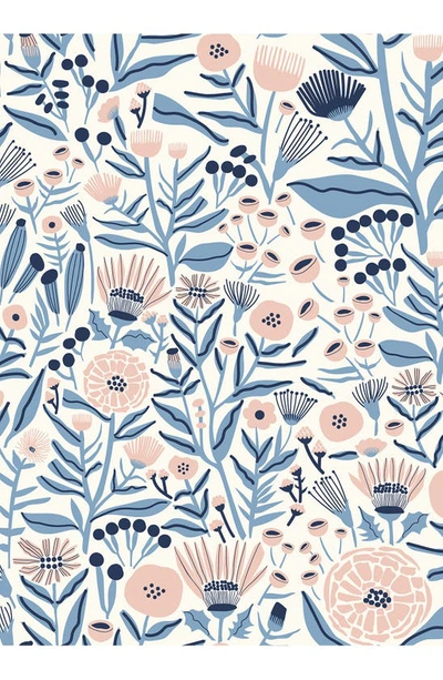Wallpops Marigold Forest Peel & Stick Wallpaper In Blue