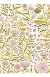 Wallpops Marigold Forest Peel & Stick Wallpaper In Pink
