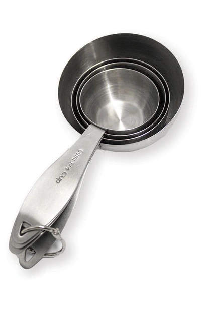 Berghoff 4-piece Measuring Cups In Silver