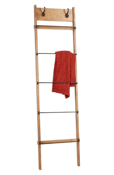 Ginger Birch Studio Brown Wood 5-rack Ladder