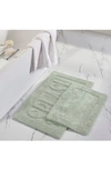 Modern Threads Cotton Bath Mat In Sage