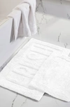 Modern Threads Cotton Bath Mat In White