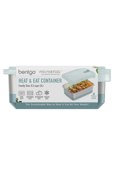 Bentgo Microsteel Heat & Eat Container In Aqua