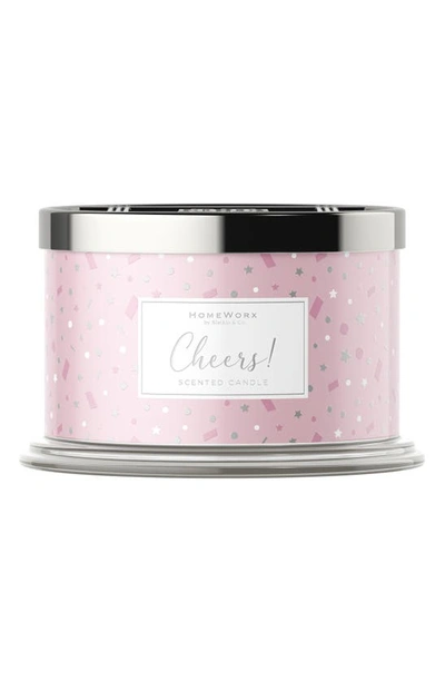 Homeworx Cheers Scented 4-wick Candle