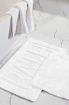 Modern Threads 2-piece Cotton Bath Mat Set In White