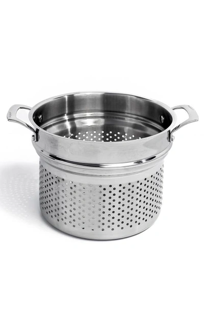 Berghoff Professional Tri-ply Stainless Steel Pasta Strainer In Silver