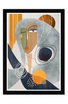 Wynwood Studio Abstract Elegant Face Canvas Art In White