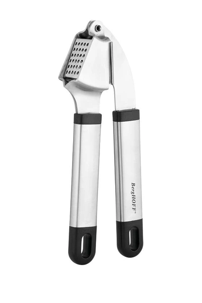 Berghoff Essentials 7.5" Stainless Steel Garlic Press In Silver/black