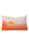 Deny Designs Circa78 Designs Strawberry Dipper Lumbar Throw Pillow In Multi