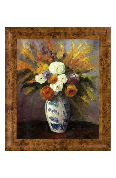 Overstock Art Dahlias By Cezanne Oil Reproduction Art In Multi