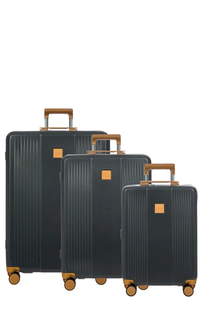 Bric's Ravenna Tsa Approved Lock Hardshell Spinner Luggage 3-piece Set In Grey