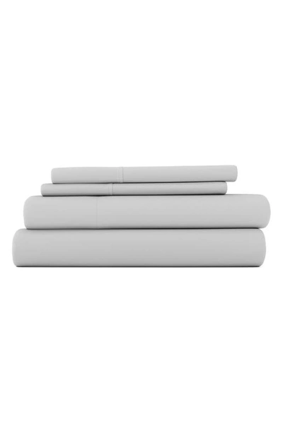 Homespun Premium Ultra Soft 4-piece Bed Sheets Set In Light Gray
