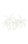 Willow Row Gold Iron Glam Wall Decor In Gold