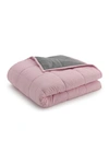 Ella Jayne Home Reversible Weighted Anti-anxiety Blanket In Grey/platinum