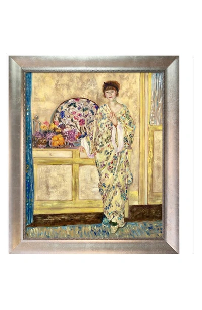 Overstock Art 'the Yellow Room' By Frederick Carl Freiseke Framed Oil Painting Reproduction In Multi