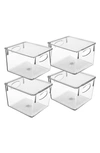 SORBUS CLEAR FRIDGE BIN