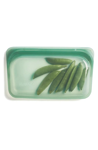 Stasher Snack Reusable Silicone Bag In Green