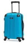 Reaction Kenneth Cole Rea Out Of Bounds 20" Luggage In Teal