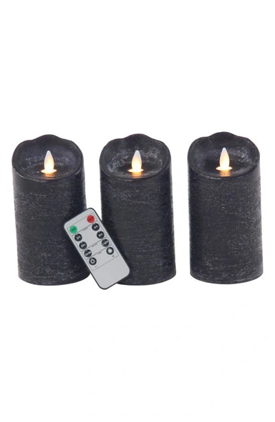 Sonoma Sage Home Flameless Candle In Black