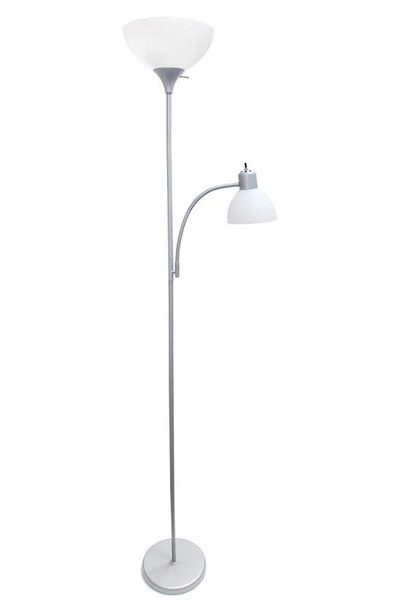 Lalia Home Laila Home Floor Lamp With Reading-light In White