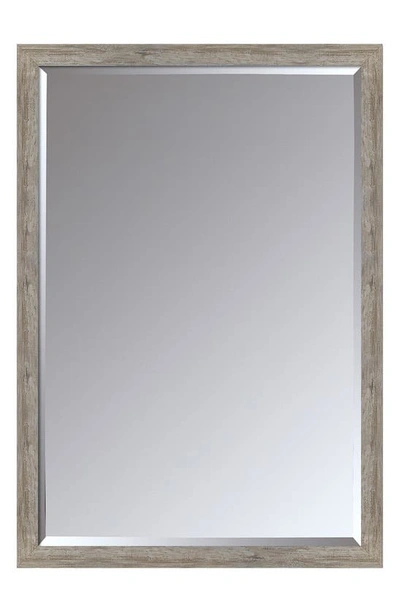 Overstock Art La Pastiche By Overstockart Metropolitan Pewter Framed Mirror In Multi