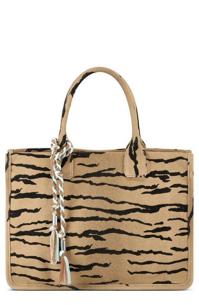 Vince Camuto Orla Canvas Tote In Desert Multi