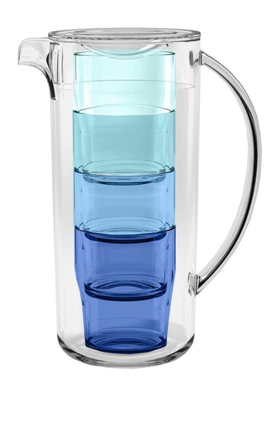 Tarhong 91 Oz. Simple Stacked Nested Pitcher In Assorted Colors