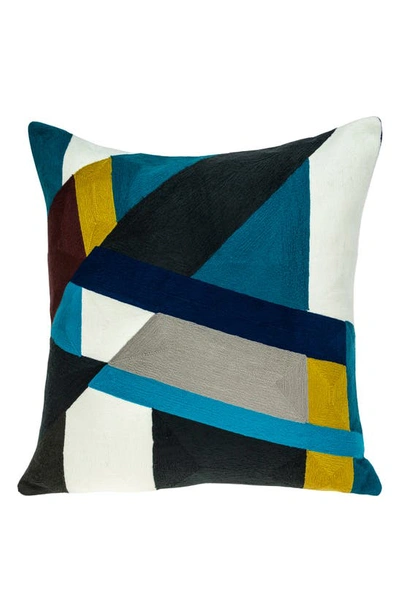 Parkland Collection Zenza Multi Stripe Throw Pillow In Multicolor