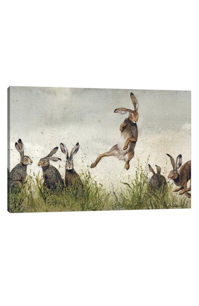 Icanvas Hijinx Canvas Art Print By Maggie Vandewalle, 8" X 12" In Multi