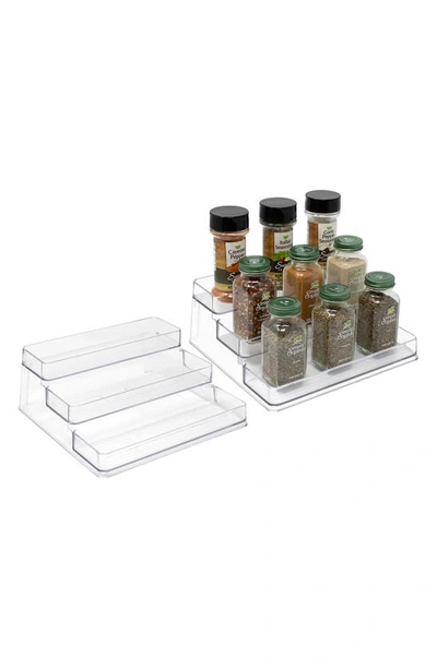 Sorbus Three-tier Pantry Organizer In Clear