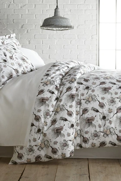 Southshore Fine Linens Premium Collection Ultra-soft 300 Thread-count Cotton Duvet Cover Set In Watercolor Symphony Grey