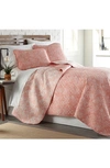 Southshore Fine Linens Perfect Paisley Collection In Coral