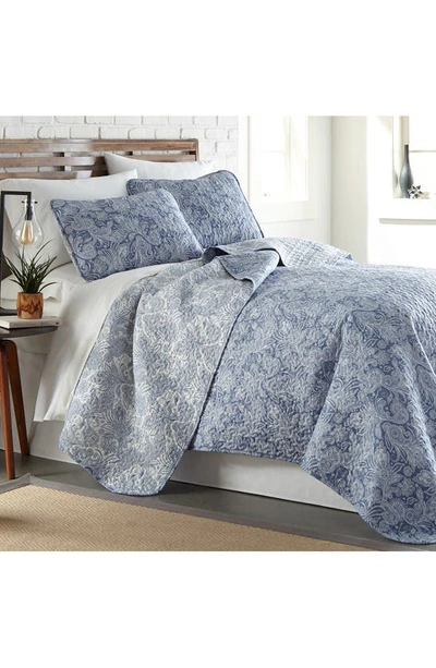 Southshore Fine Linens Perfect Paisley Collection In Blue